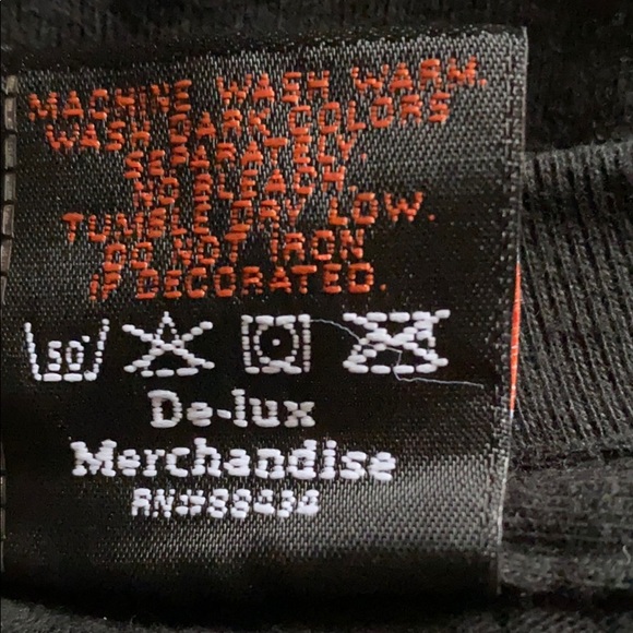 NEW Harley-Davidson Men’s Black Short Sleeve Shirt Tee Wild Boar Michigan Large - Picture 5 of 7